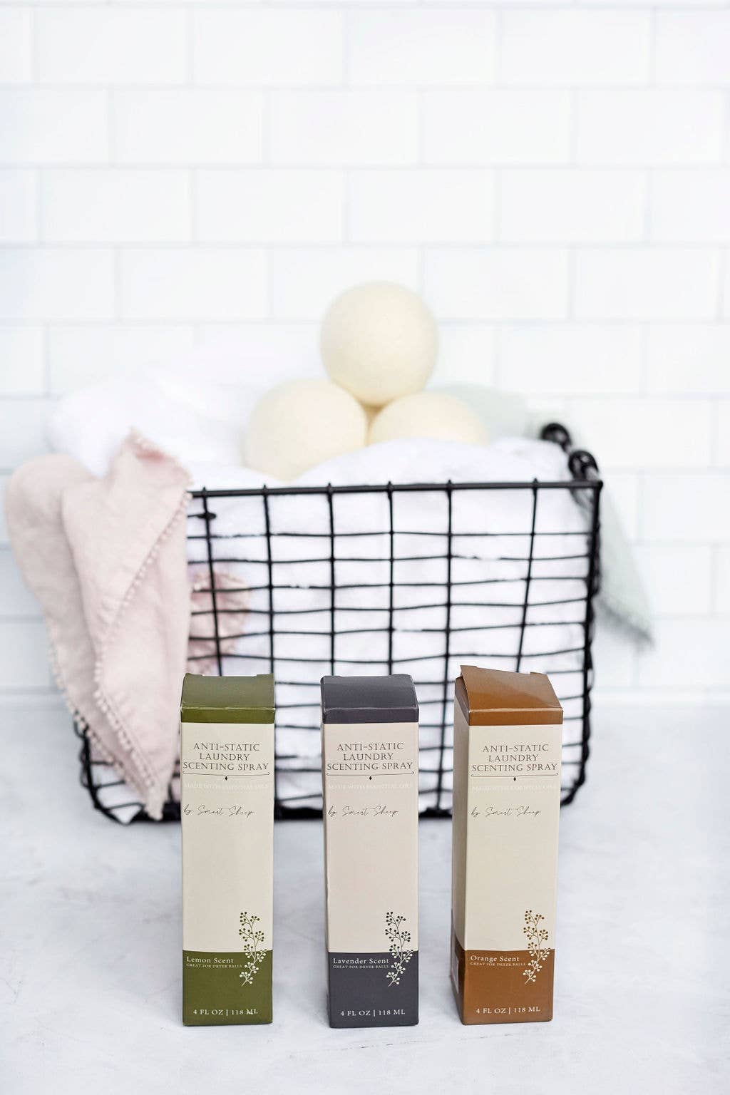 Mama Moon Boutique LLC - Venta al por mayor Bolas de secadora - Aerosol aromático de aceite esencial antiestático Smart Sheep, color naranja7