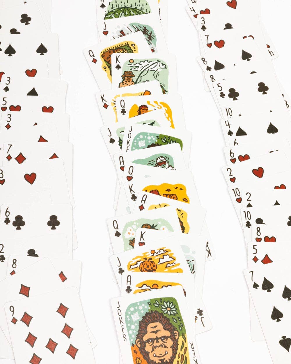 Keep Nature Wild - Vente Jeu de cartes - Cartes à jouer Seasons of Squatch3