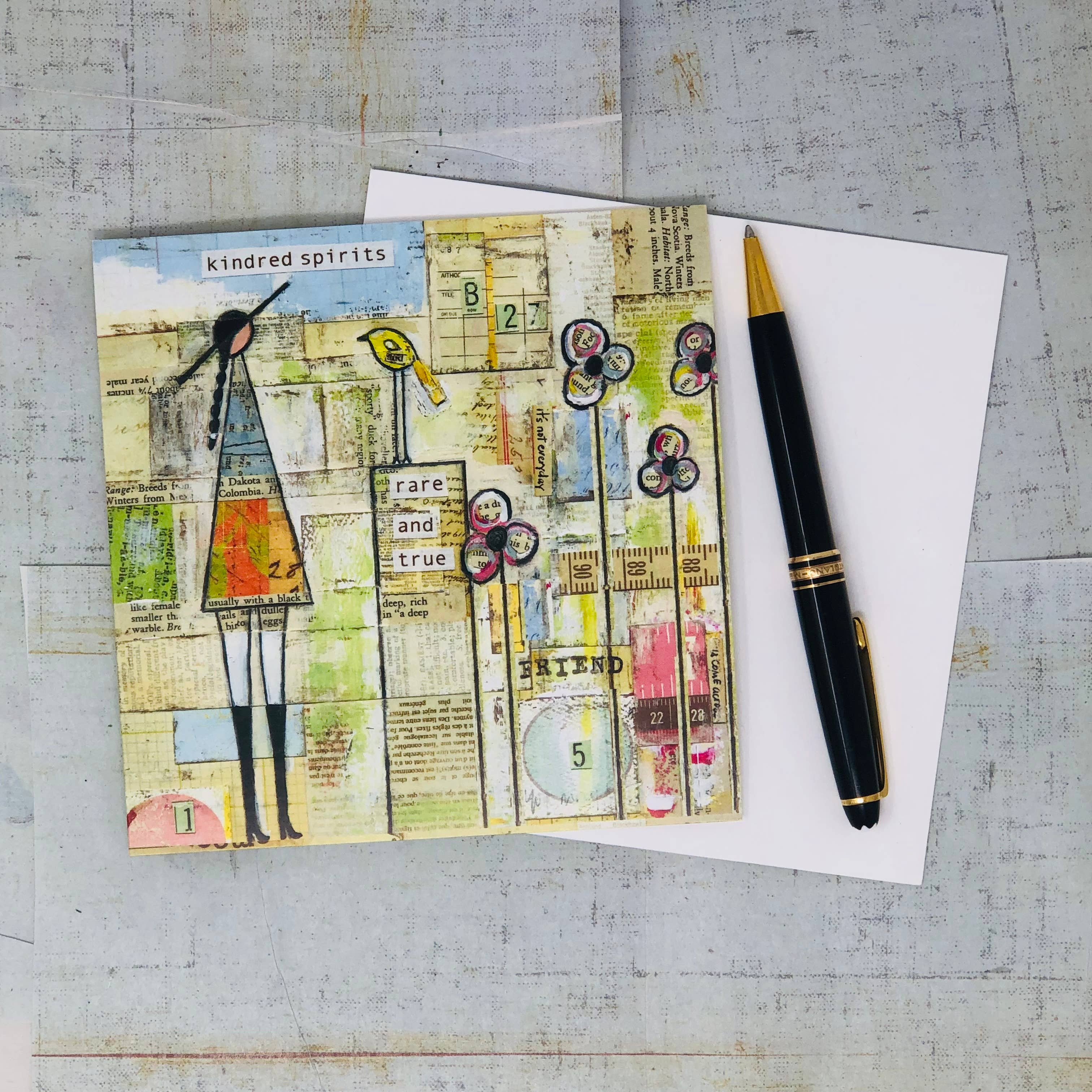 Vintage Girl Designs LLC - Wholesale Stationery/Notecard Set - KINDRED NOTECARD