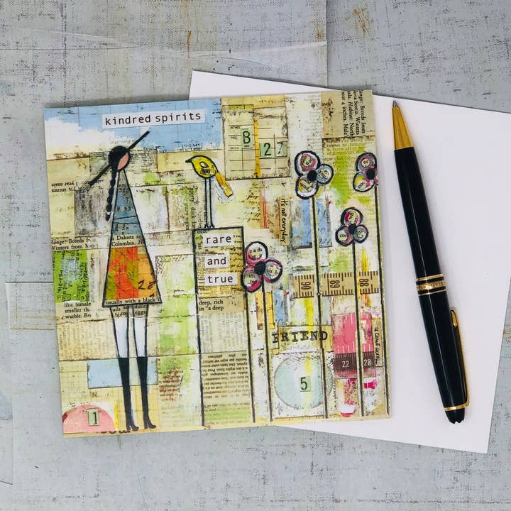 Vintage Girl Designs LLC - Wholesale Stationery/Notecard Set - KINDRED NOTECARD0