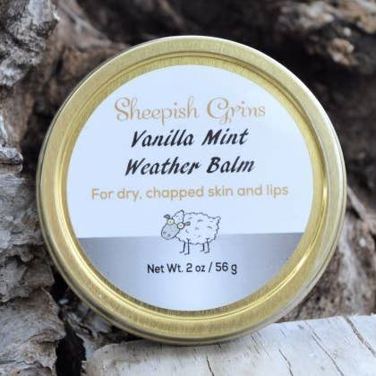Vanilla Mint Weather Balm for wholesale by Sheepish Grins