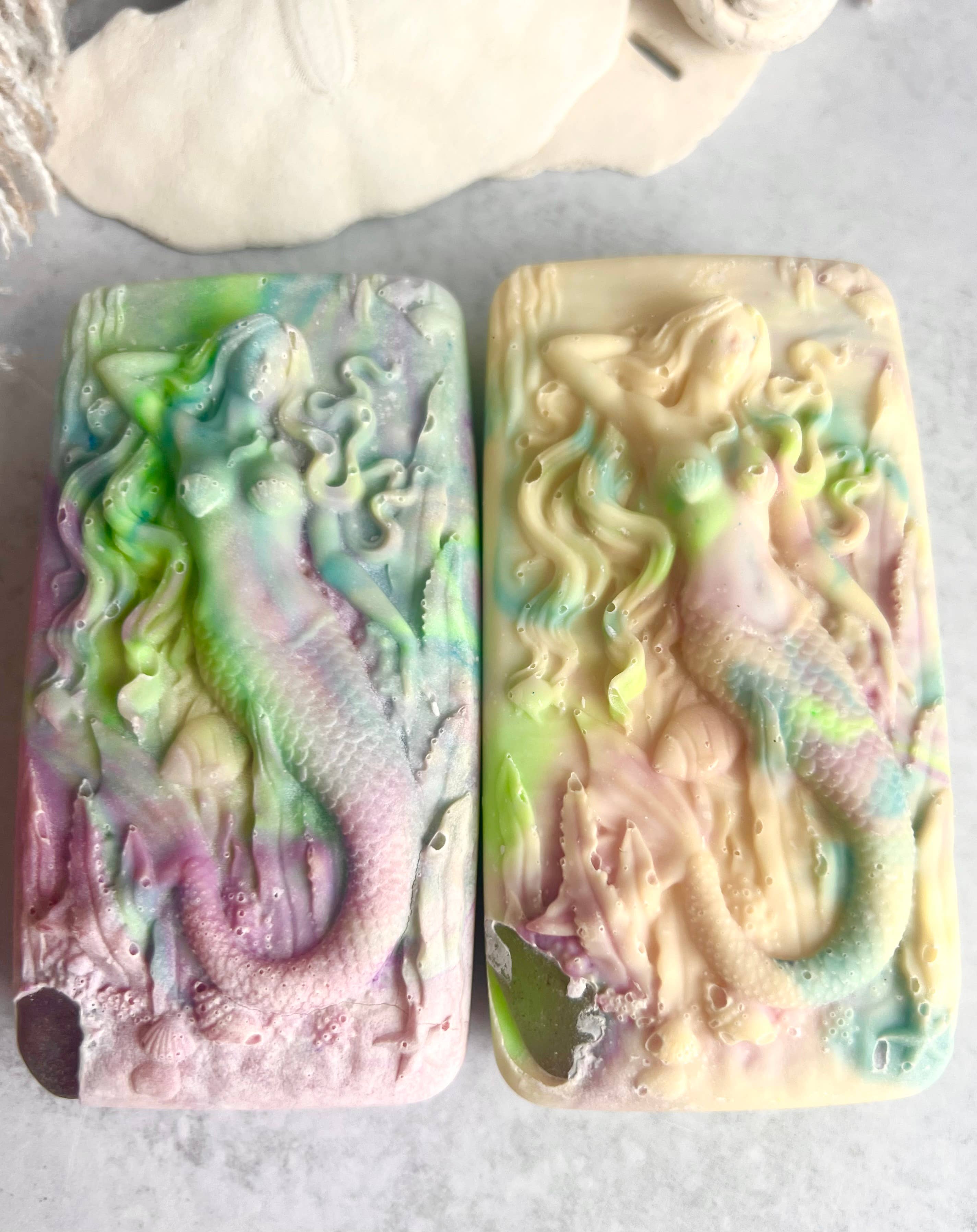 Fairyland Glade - Wholesale Bar Soap - 90s Hippie Hidden Sea Glass Sea Salt Soap MADE TO ORDER9