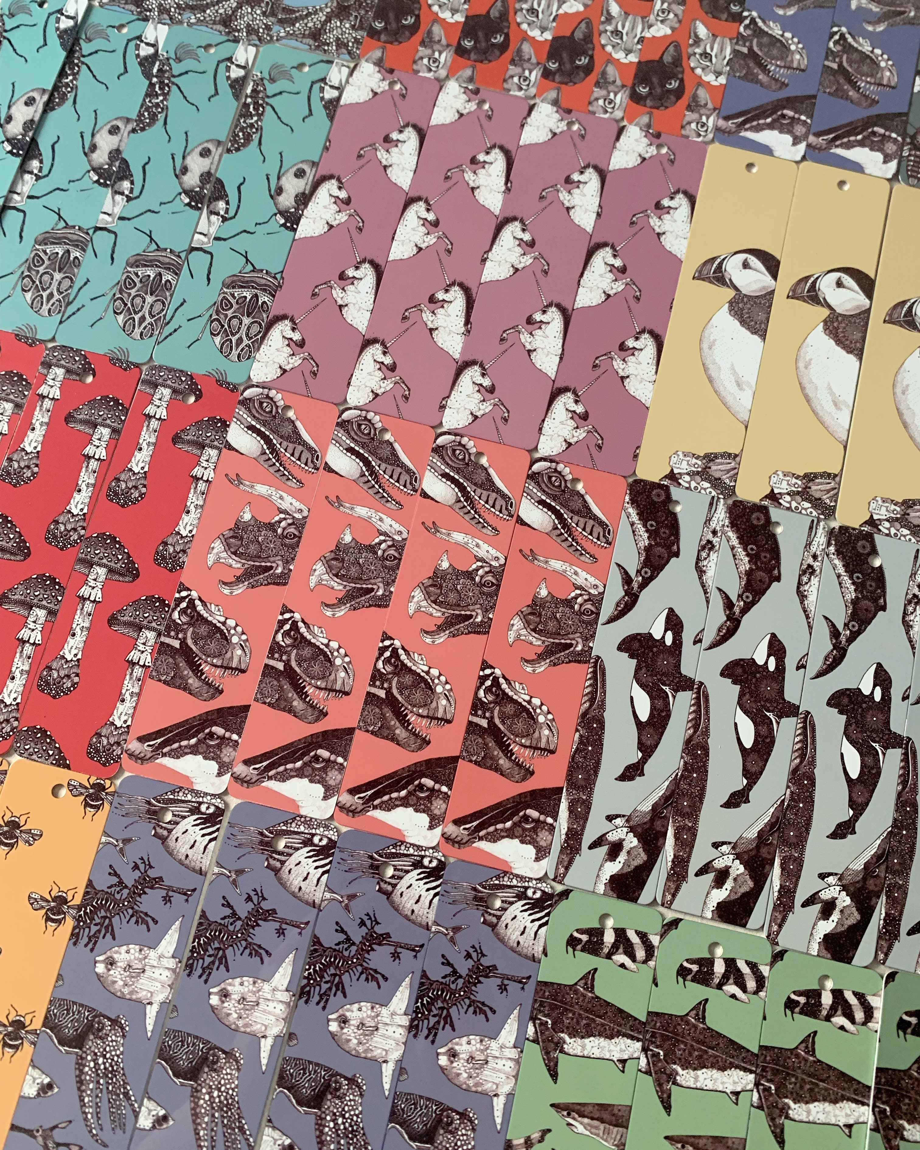 Little Dot Creations – wholesale Bookmark – Art Bookmark - Cats2