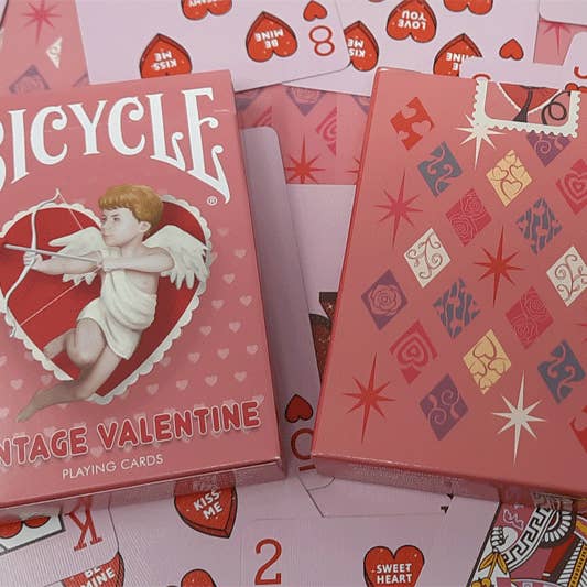 Collectible Playing Cards - Wholesale Playing Cards - Bicycle Vintage Valentine Playing Cards