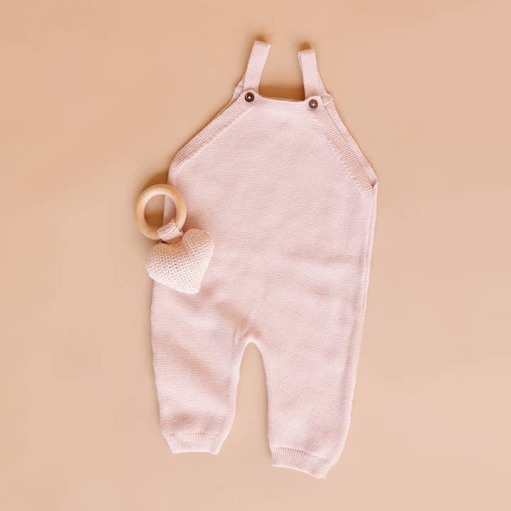 The Blueberry Hill - Wholesale Overalls - Baby - Overalls Blush Baby Gift Embroidery Blanks Spring Summer