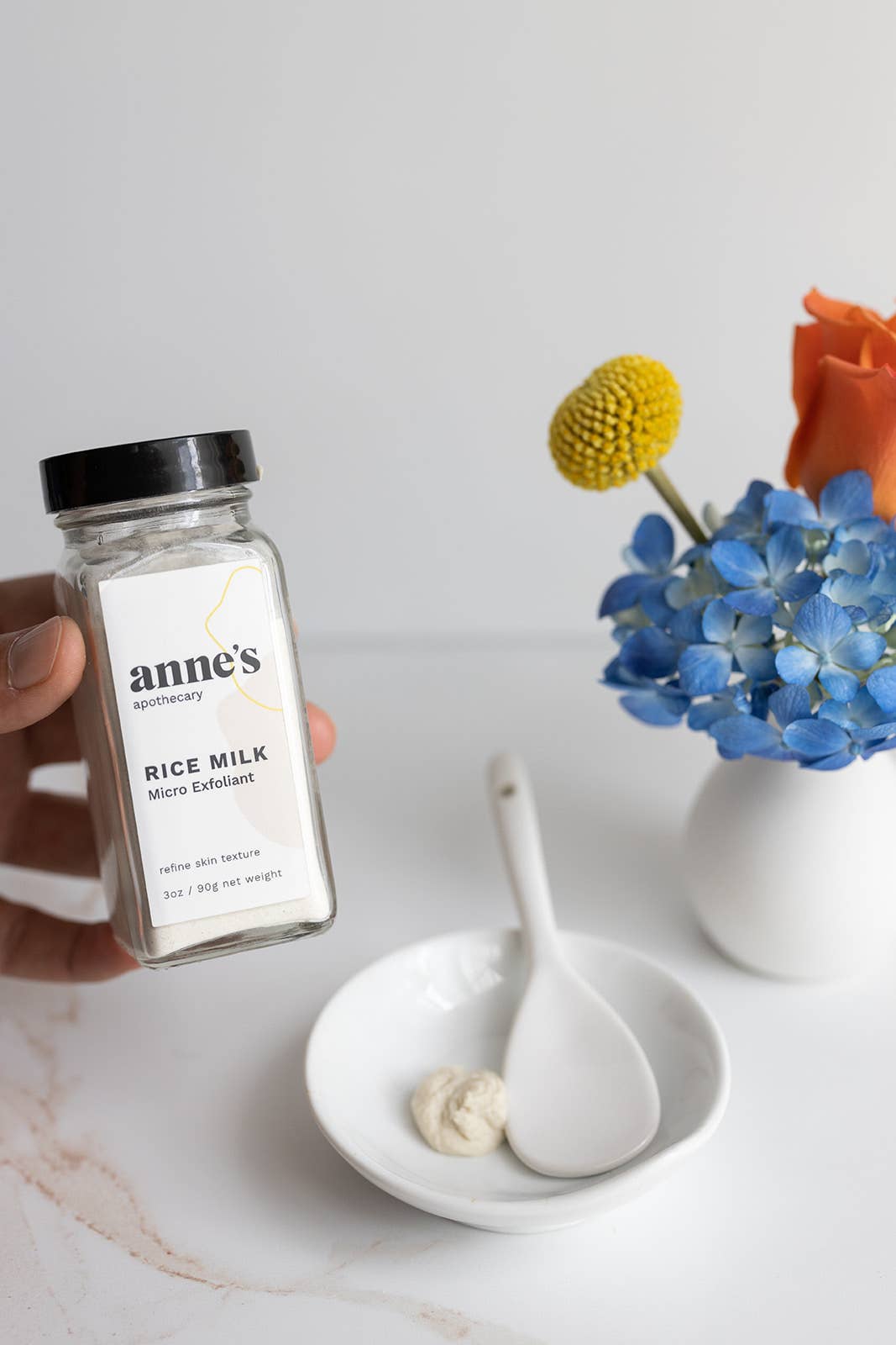 Anne's Apothecary - Wholesale Facial Exfoliant/Scrub - Rice Milk Micro exfoliant1