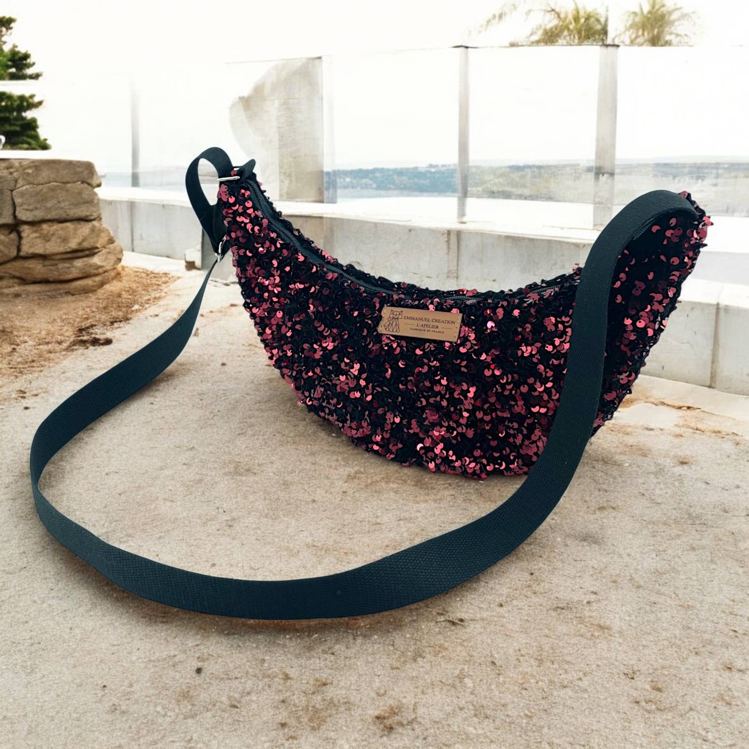 Emmanuel Création – wholesale Axelväska - Dam – Packa 7 väskor Léo S, "Sequin"9