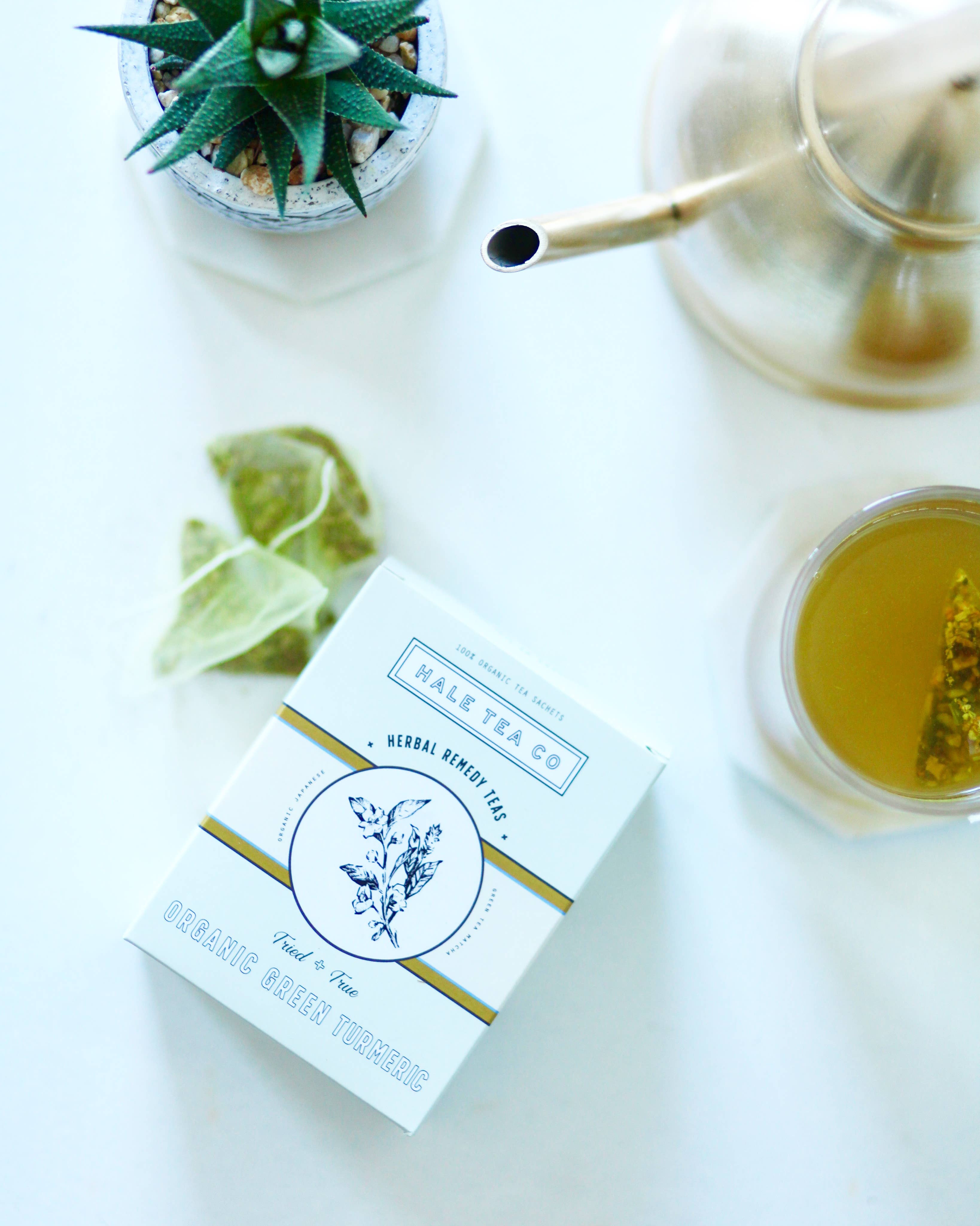 Hale Tea Co - Wholesale Health/Detox Tea - Green Turmeric1