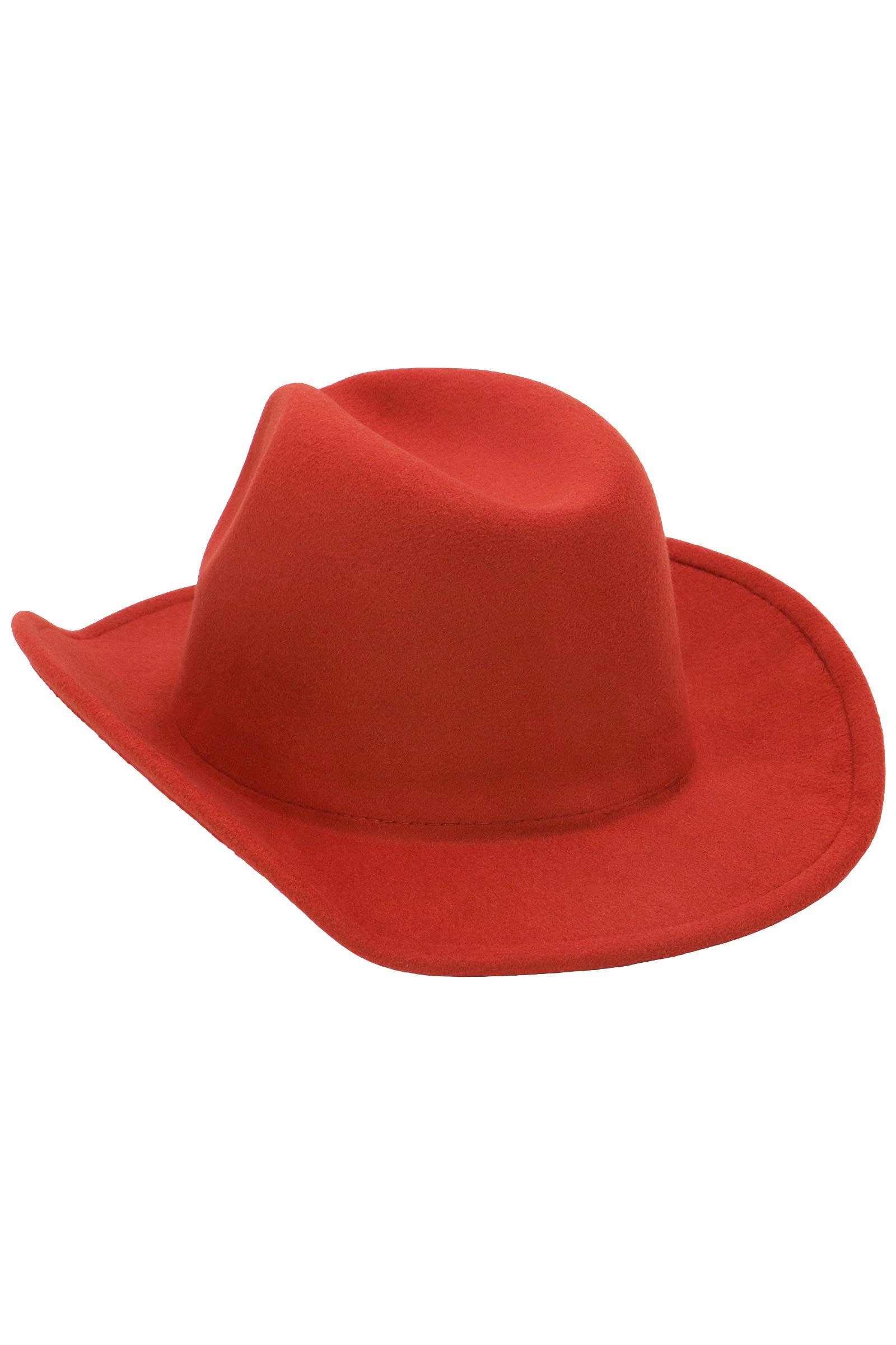 Cap Zone – wholesale Cowboyhatt - Unisex – Solid Plain Taco Brim Filthatt Cowboyhatt10