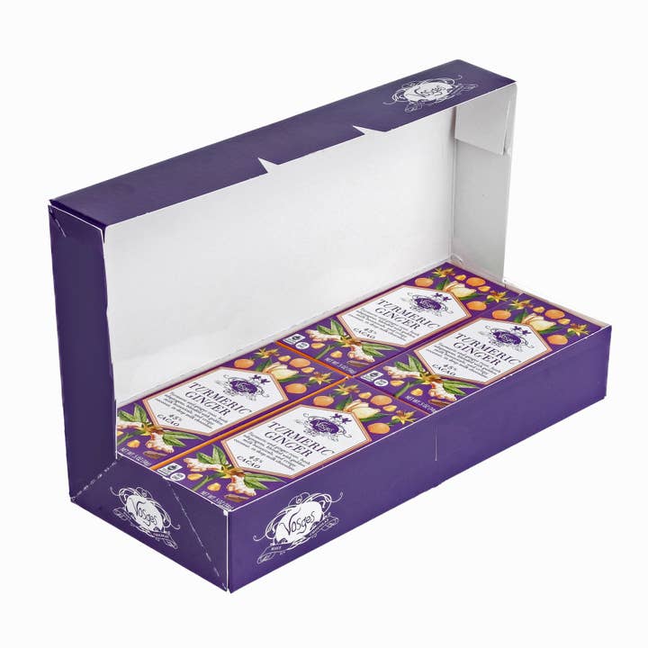 Vosges Haut-Chocolat - Wholesale Chocolate Bar - Mini Milk Chocolate Bar w/ Turmeric & Ginger - Gourmet