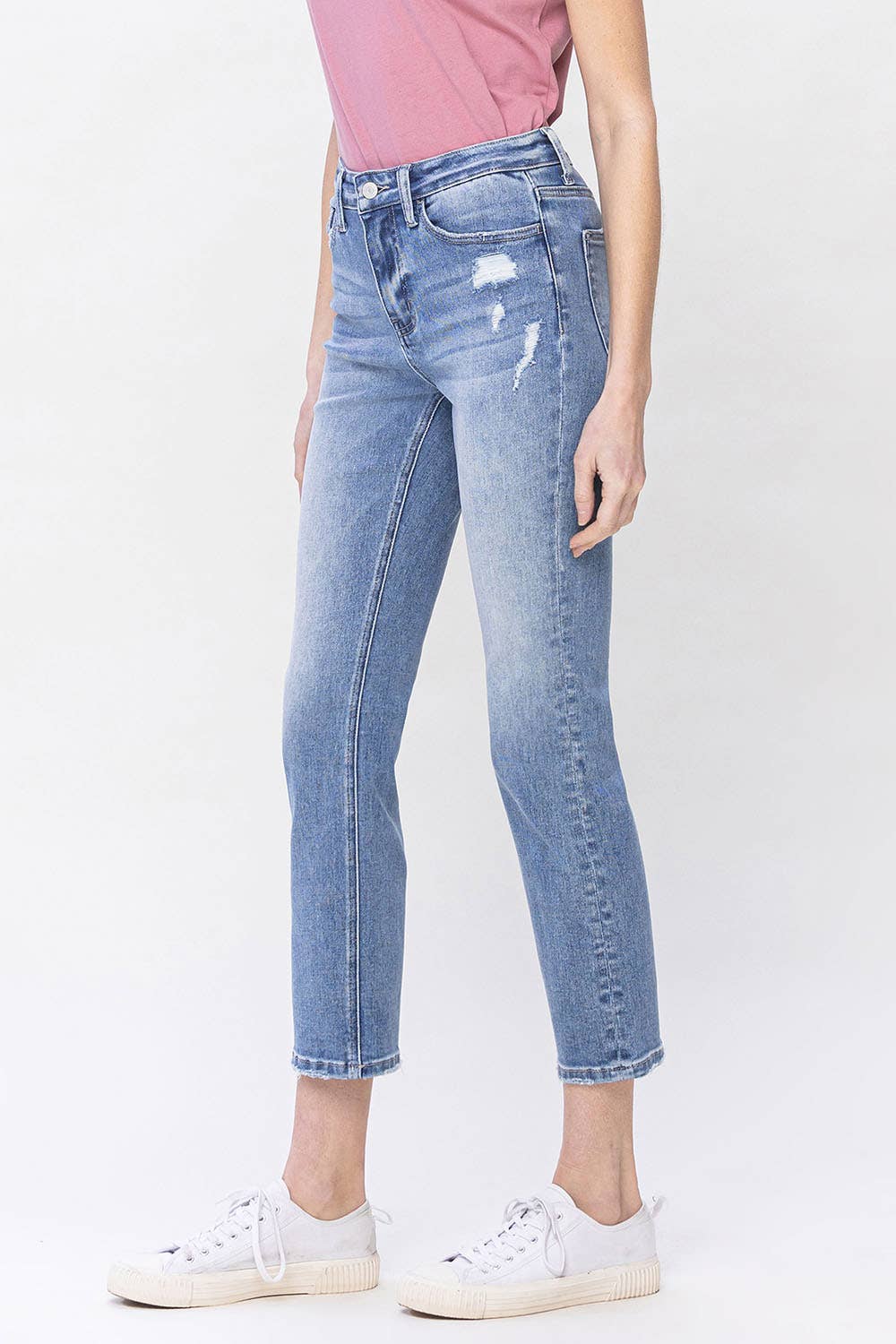 PERSEVERANZA JEANS DRITTI SLIM A VITA ALTA LV1140 in vendita all'ingrosso su Faire3