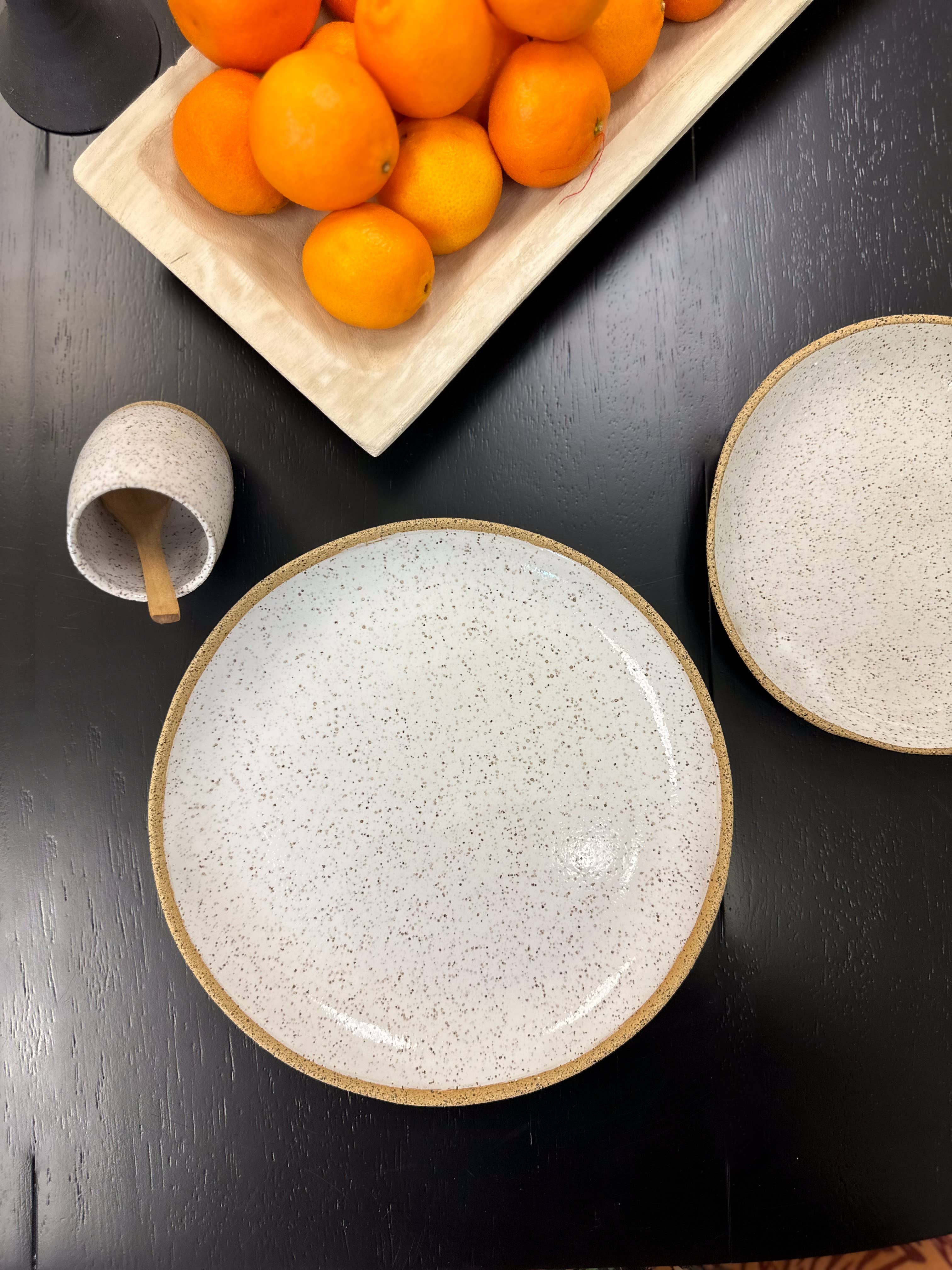 JordanBCeramics - Wholesale Dinner Plate - Handmade Speckle Dinner Plate2