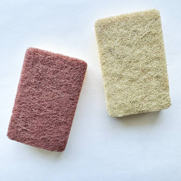 Smile Boutiques - Wholesale Cleaning Sponge - Natural Plastic Free Coconut Husk / Sisal & Cellulose Sponge3