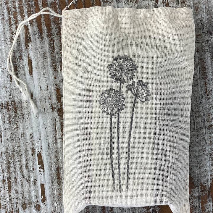 Wild Botanicals - Wholesale Soap Pouch/Sack/Bag - Soap Bags - muslin cotton bag 4x6 inches