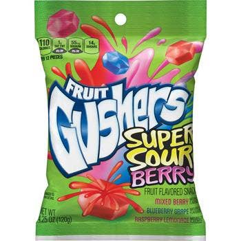 Gotta Get It Gifts - Wholesale Gummy - GUSHERS SUPER SOUR BERRY