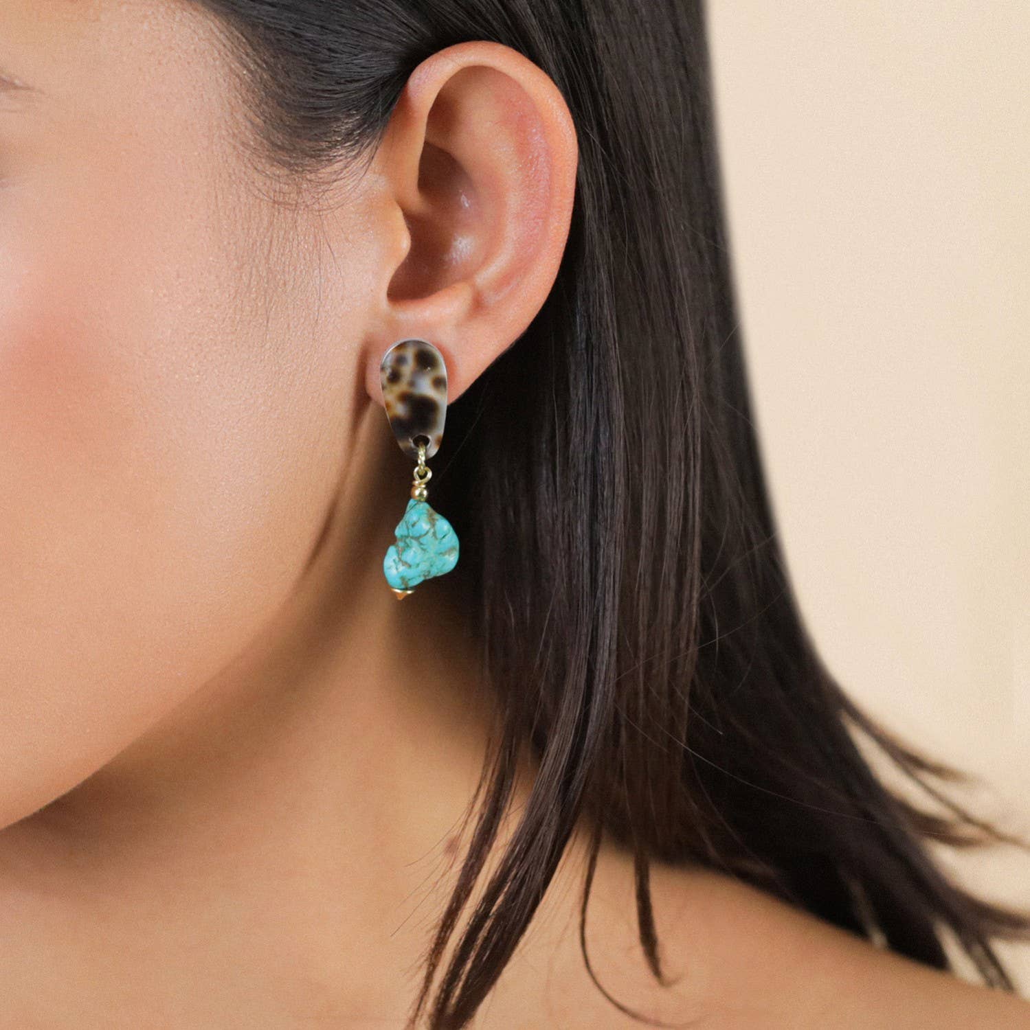Nature Bijoux - Wholesale Dangle Earrings - SURABAYA baroque howlite stud earrings1