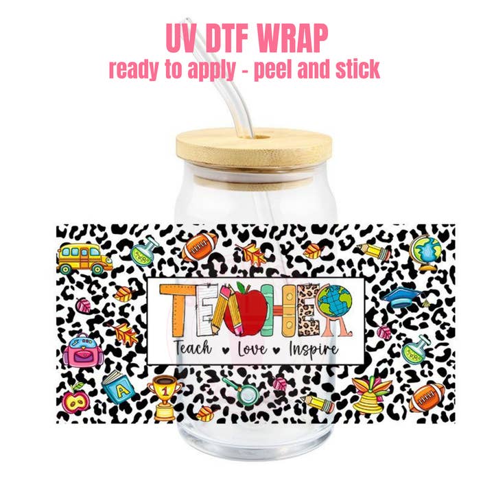 UV DTF CUP WRAP F #648 for wholesale by One Stop Cups