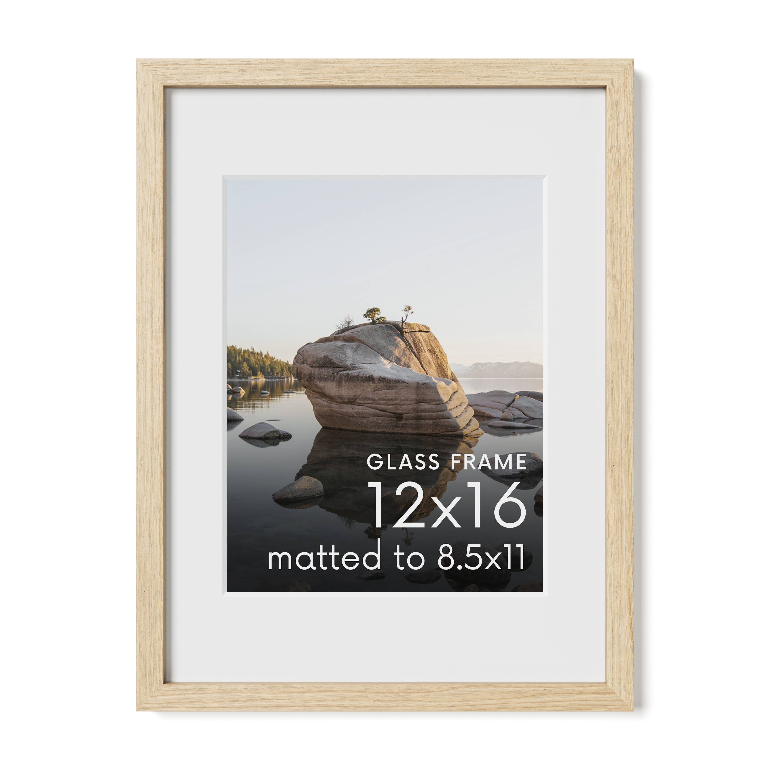 Haus and Hues - Wholesale Picture Frame - Natural Oak Frame with Glass11