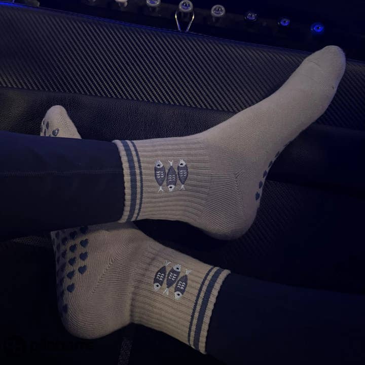 Pilabarre - Wholesale Socks - Women's - Catch of the Day Grip Socks4