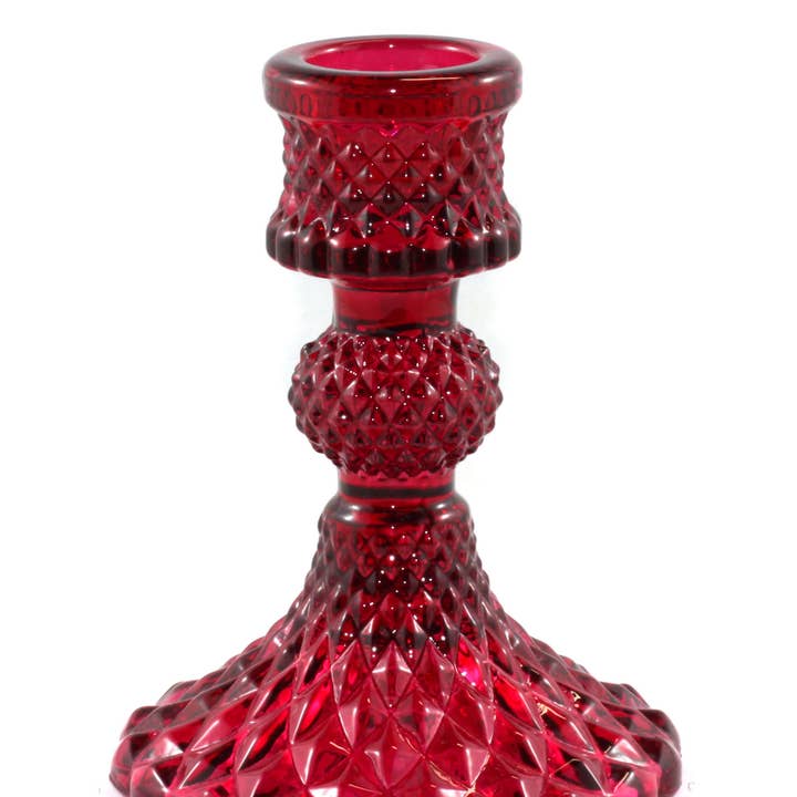 Baby Bella Candle Holder | Red for wholesale by Twilight Collection