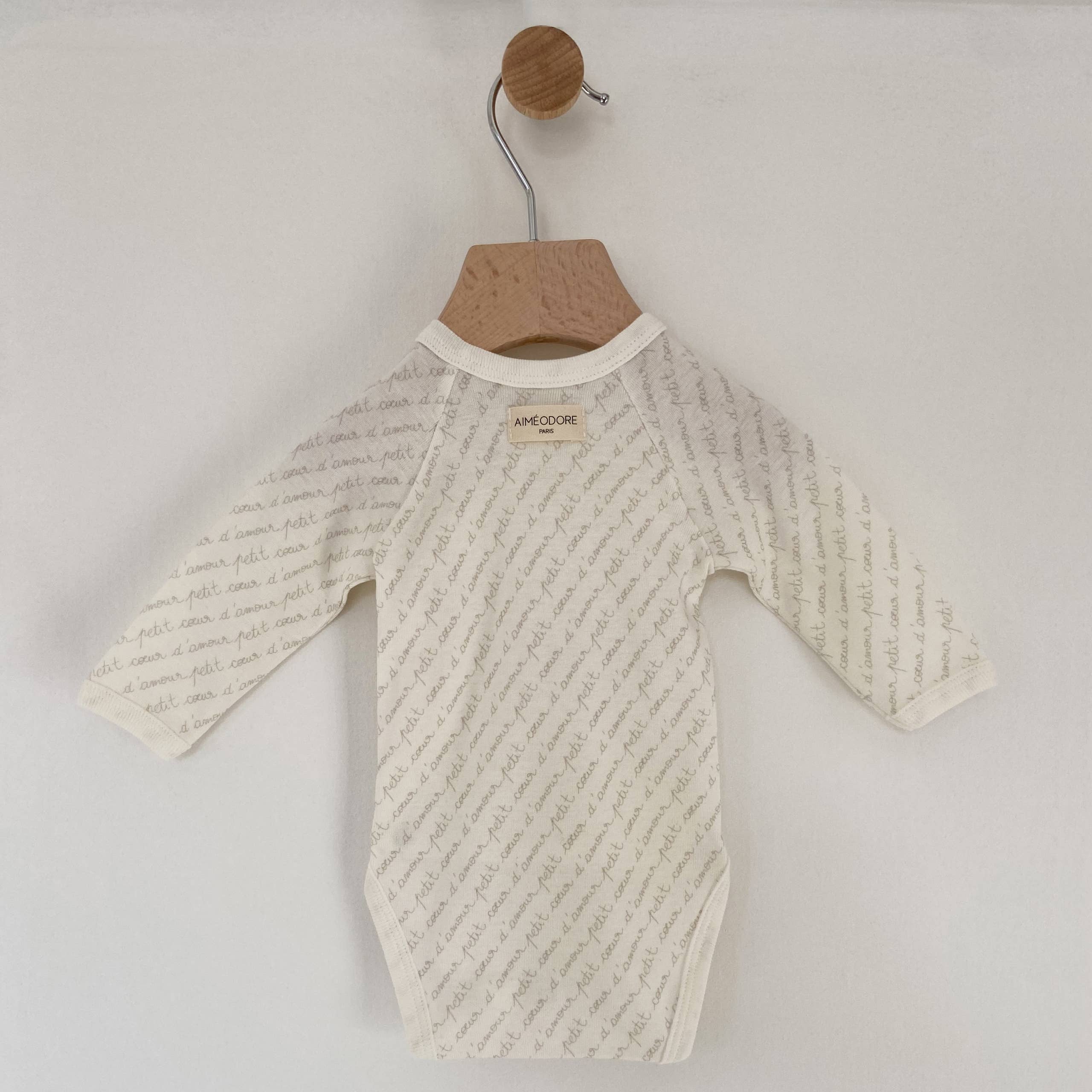 Aiméodore – Bodysuit - Bebé por atacado – Corpo do invólucro impresso2