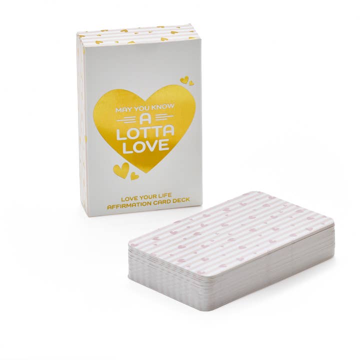 A Lotta Love Affirmation Card Deck for wholesale by May You Know Joy Inc.
