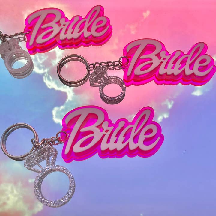 Bridal Bliss Keychain for wholesale by Cook House Of Crafts