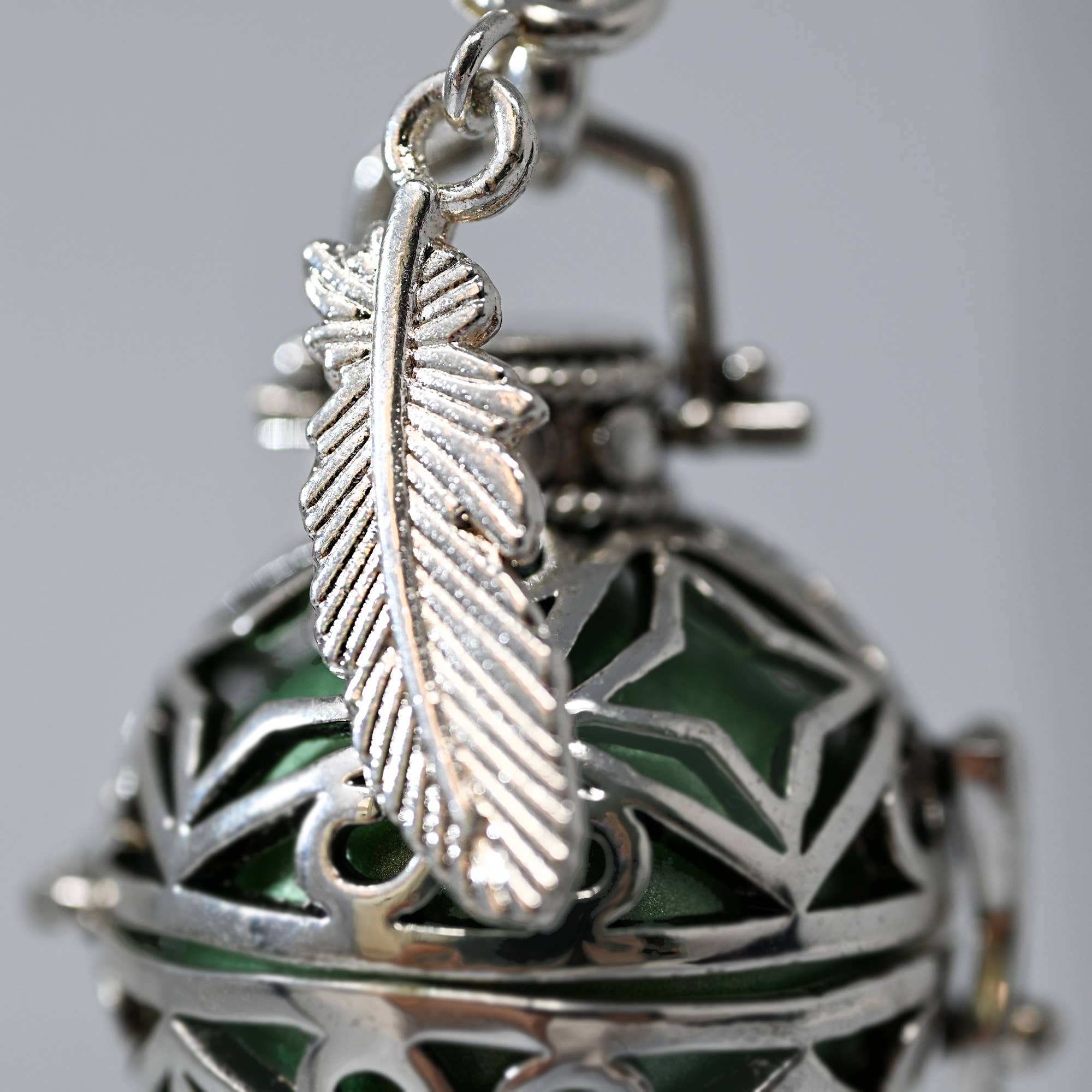 Irréversible - Wholesale Pendant/Charm Necklace - BOLA DE GROSSESSE CAGE ARGENT - LIDIA3