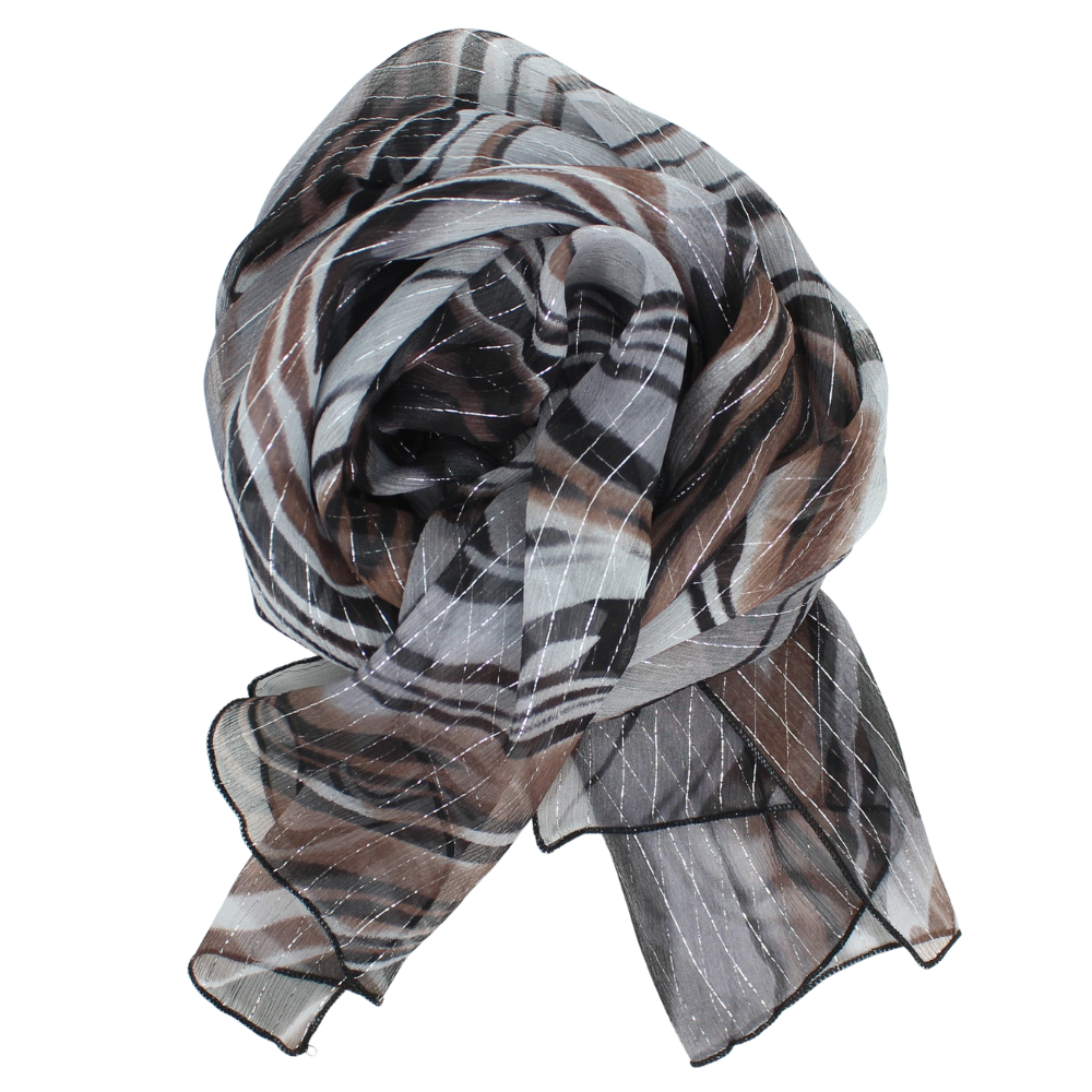 Dana Herbert - Wholesale Scarf - Women's - Silk Chiffon Scarf4