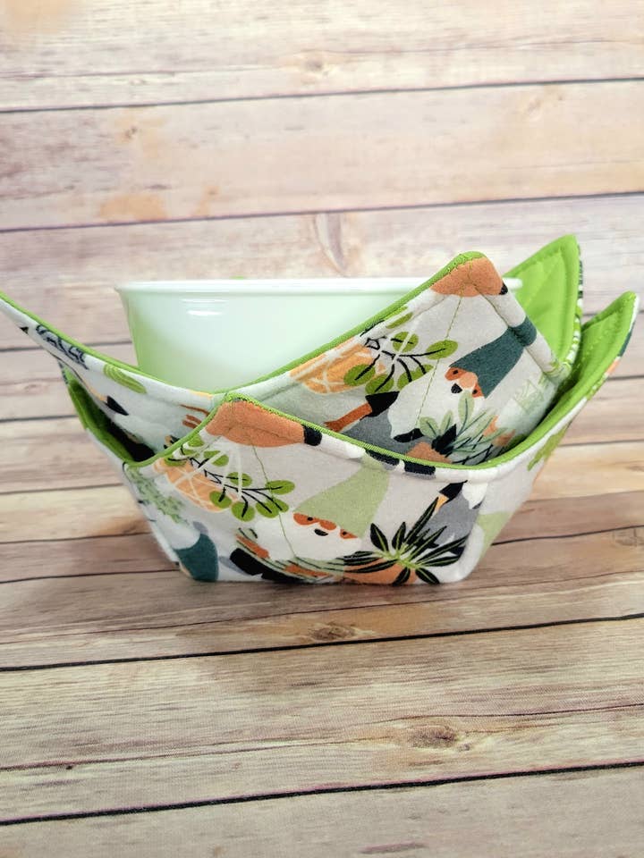 Coussin Chauffant pour Bol Nain de Jardin | Support de Bol Rembourré Cactus pour la vente par Burpie Bibs Boutique