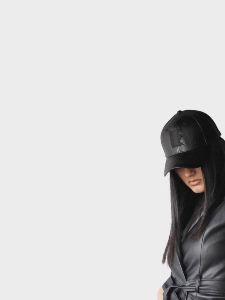 Pleather Hat for wholesale by EMMYDEVEAUX USA