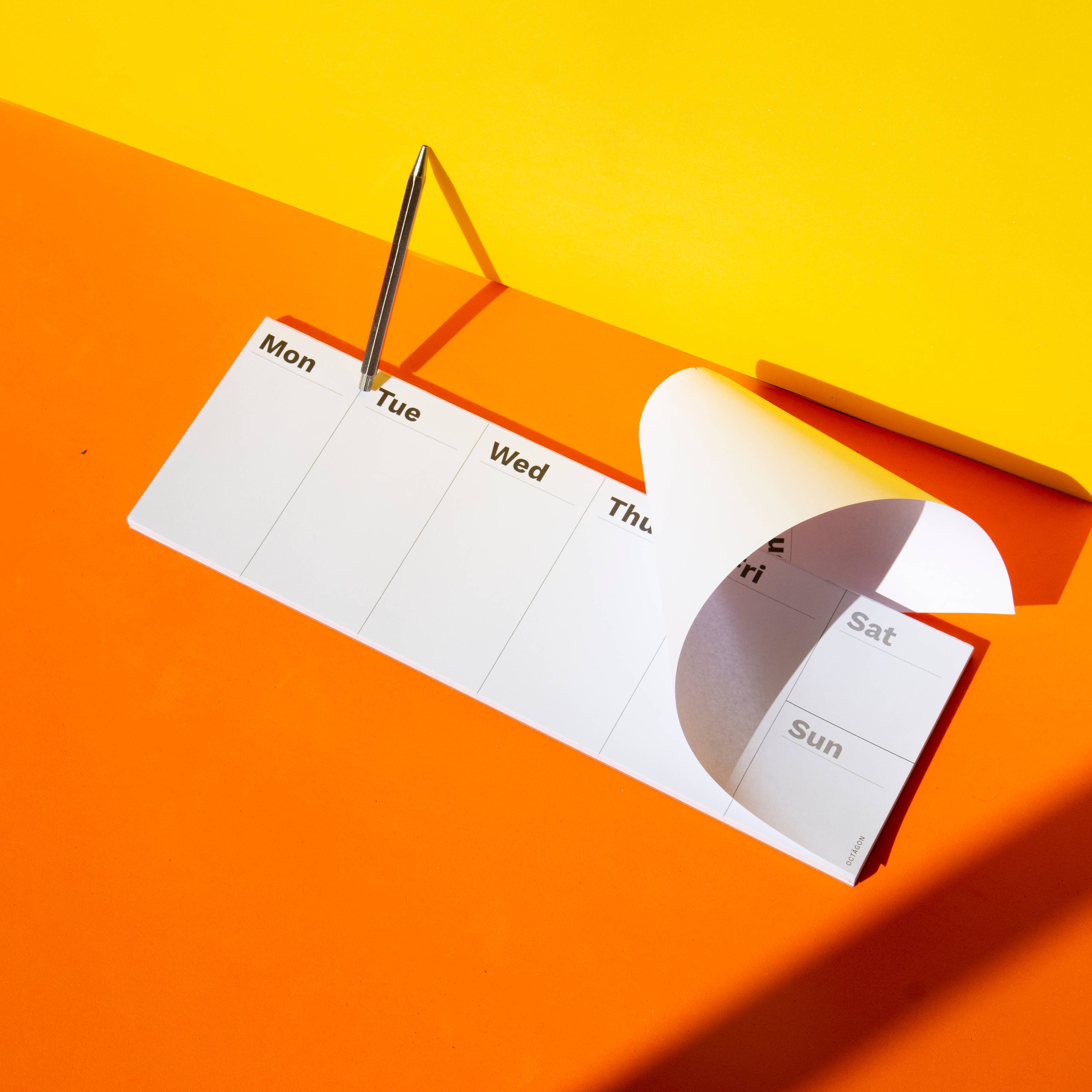 OCTAGON DESIGN - Vente Agendas - Planificateur hebdomadaire de bureau1