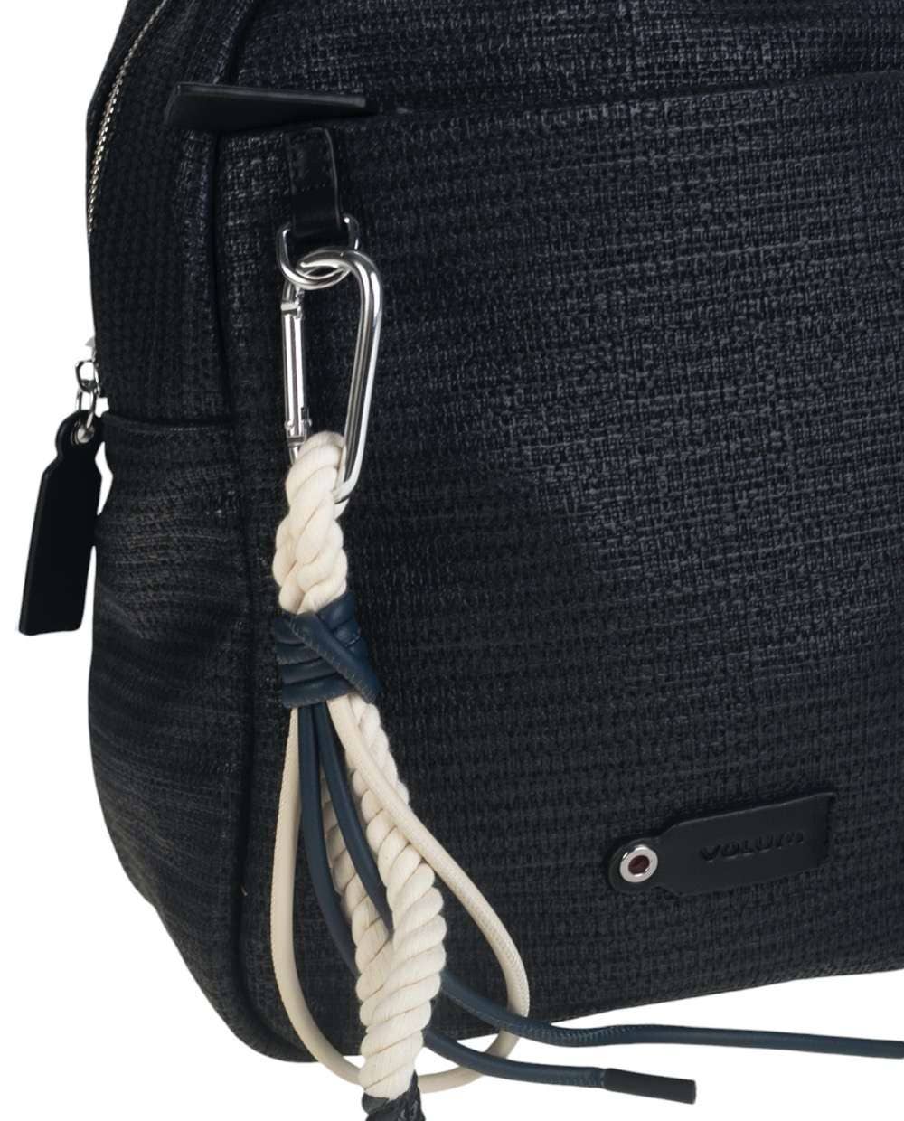 Volum Bags - Wholesale Top Handle Bag - Women's - URBAN ACHIOTE BACKPACK P.U. LEATHER BLACK1