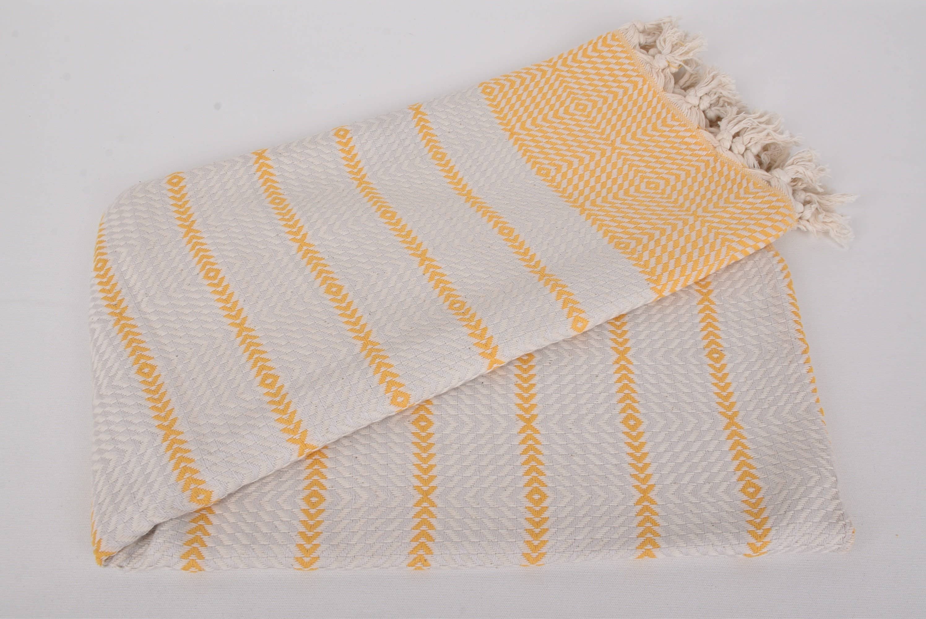 Organic Turkish Towels - Wholesale Beach Towel - Beach Towels, Personalized Diamond Towel4