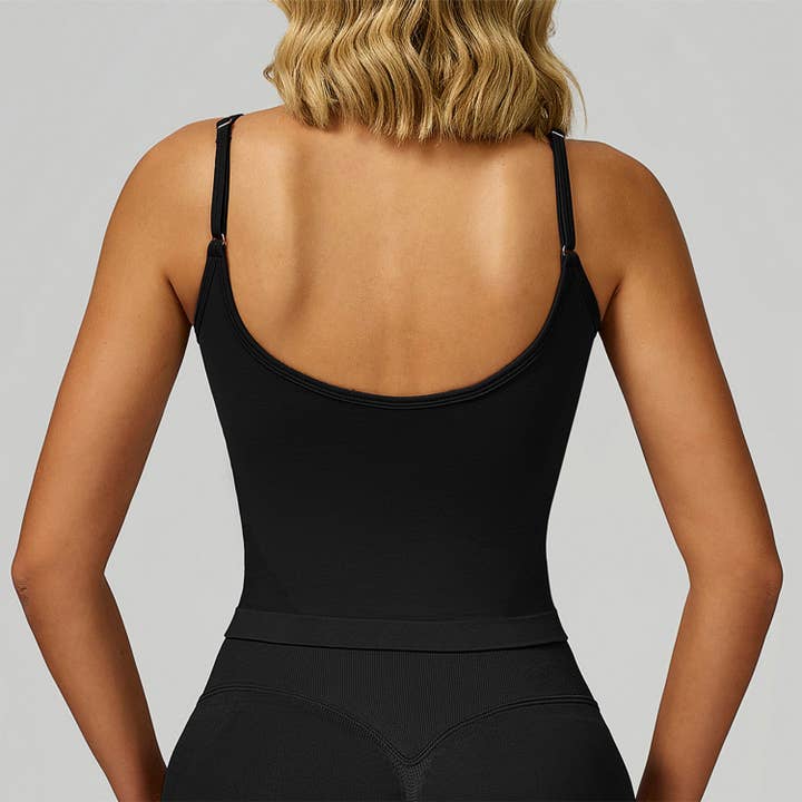 Crave by FW - Wholesale Sports Bra - Women's - Color Block Sports Tank Top with Built in Bra21