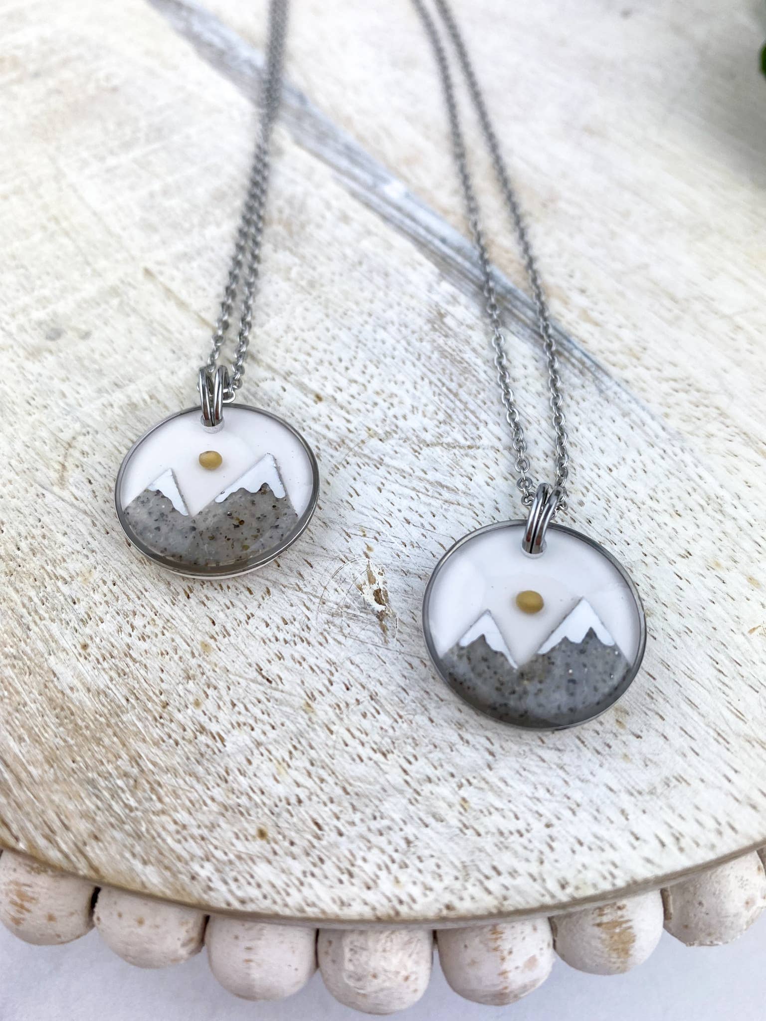 Light Shine - Wholesale Pendant/Charm Necklace - Mountain Mover Necklace | Mustard Seed | Christian Faith0