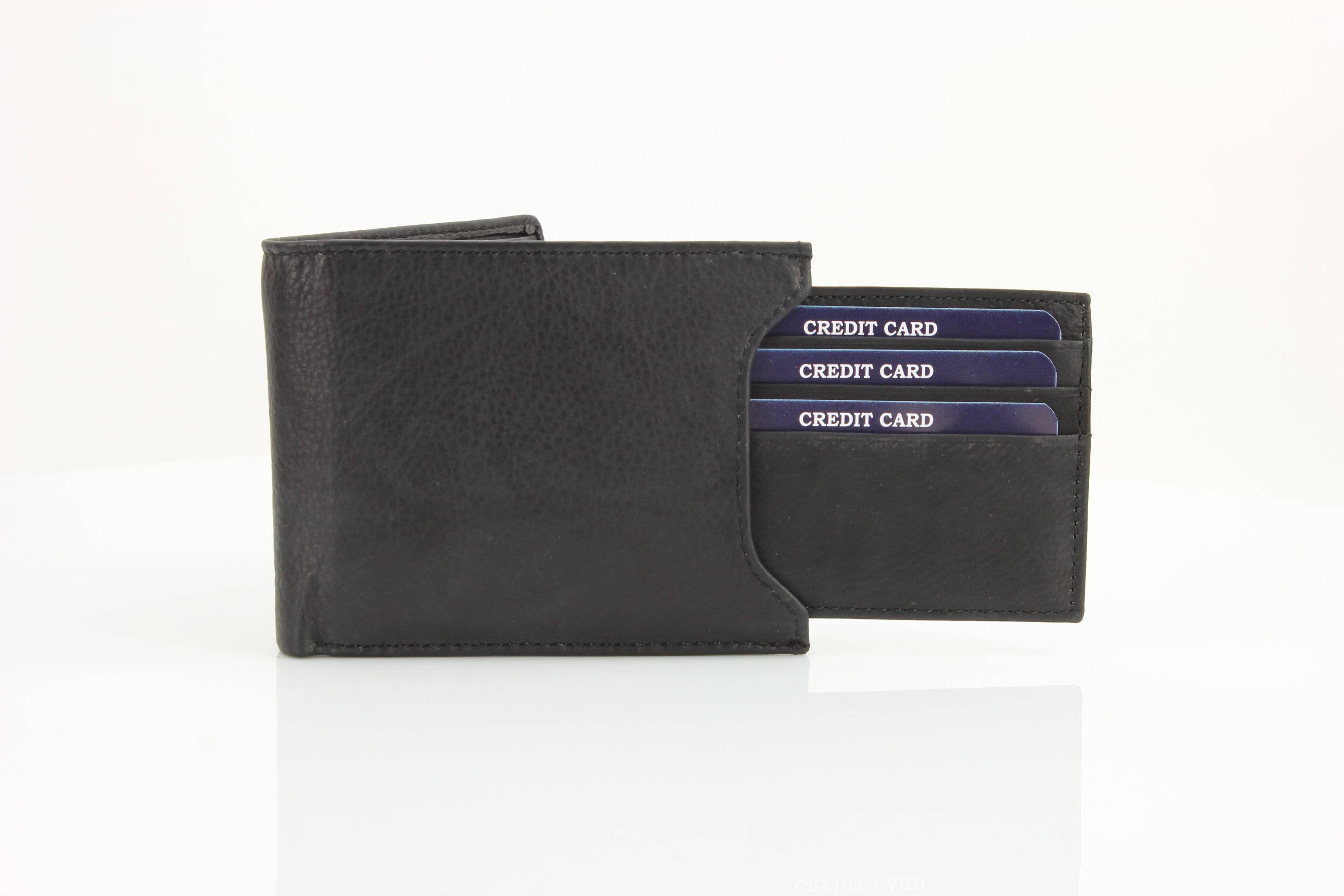 Leather Impressions Inc - Wholesale Wallet - Men's - Bifold Wallet w/ Removable Card Sleeve 157251