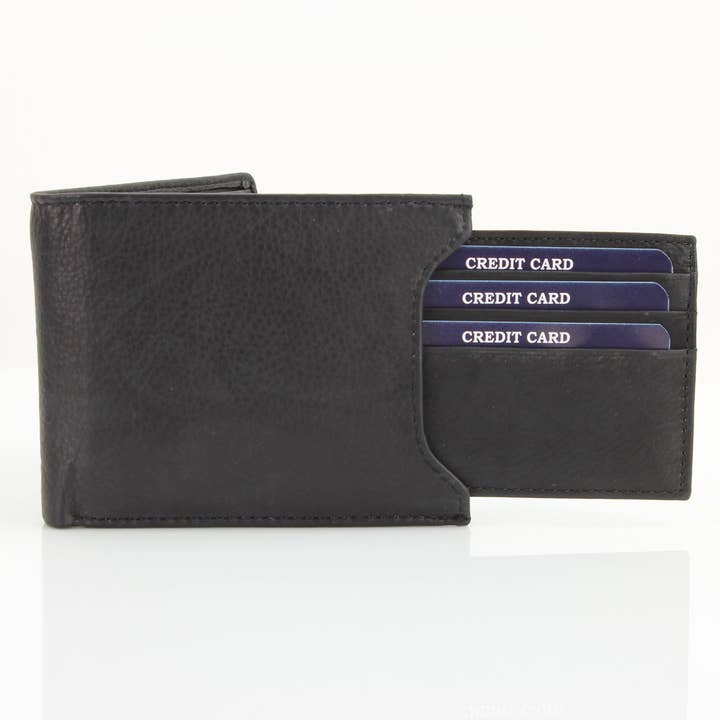 Leather Impressions Inc - Wholesale Wallet - Men's - Bifold Wallet w/ Removable Card Sleeve 157251