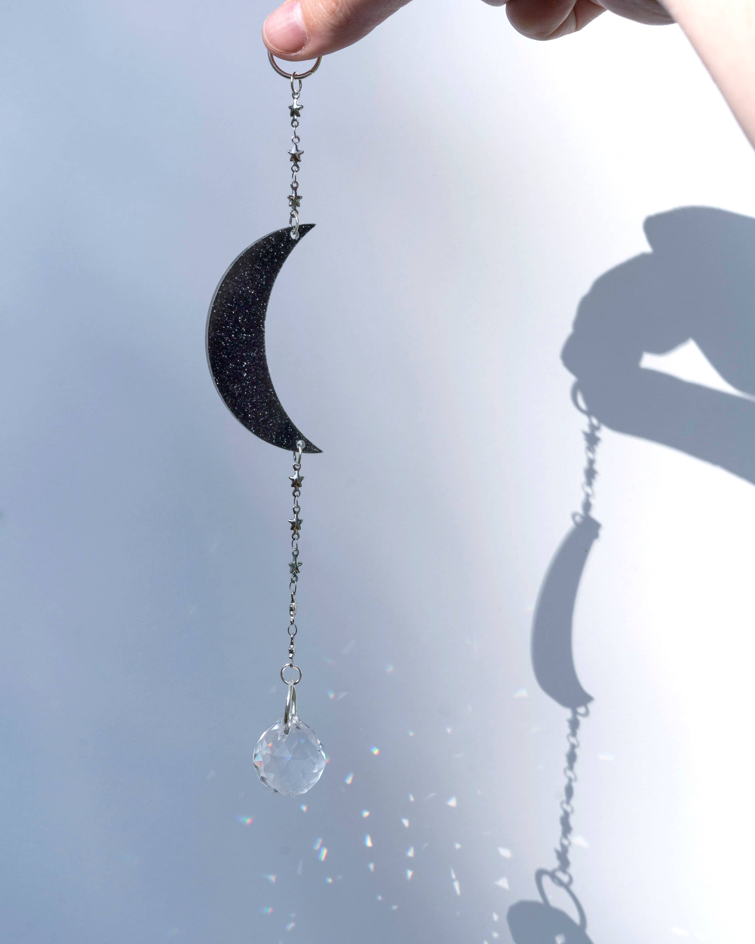 Hustle Home Décor - Wholesale Suncatcher - Acrylic Mini Moon Sun Catcher2