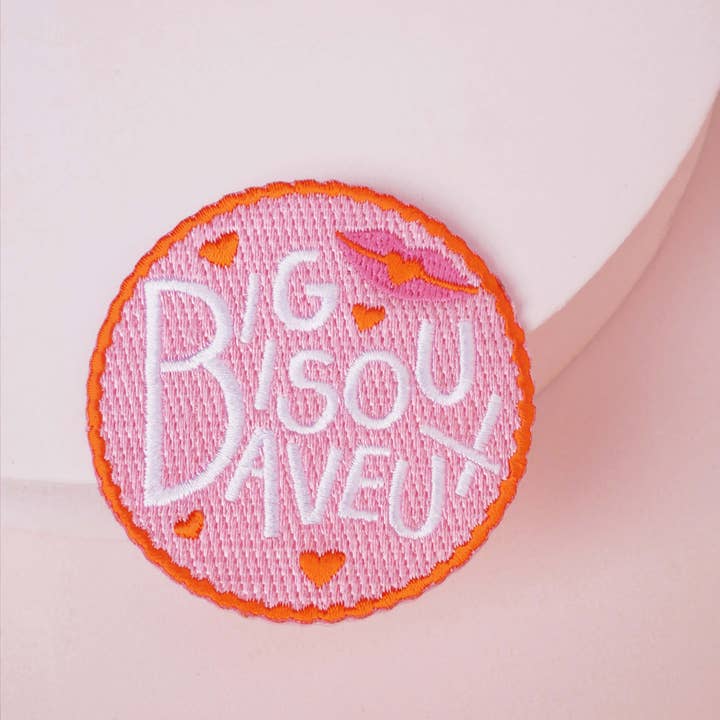 MALICIEUSE - Wholesale Patch - Big Slobbery Kiss Iron-On Patch