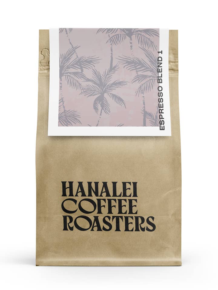 Espressoblanding 1 for engroshandel hos Hanalei Coffee Roasters