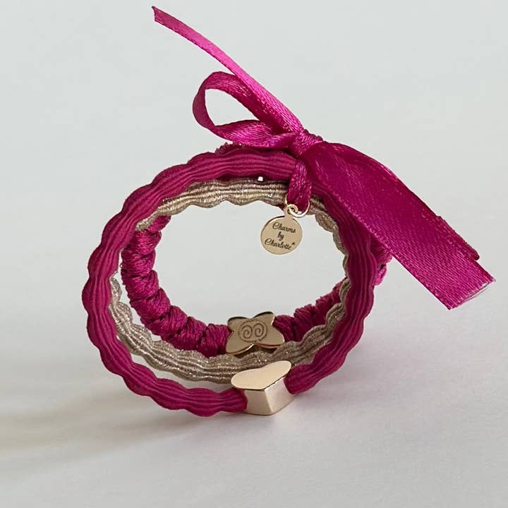 Fuchsia 3-pack för wholesale av Charms by Charlotte