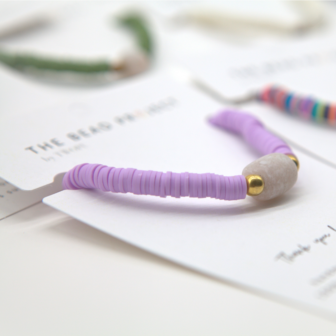 The Bead Project by TWOPU - Wholesale Beaded Bracelet - Vibe Bracelet | Heishi Beads & Recycled Glass Beads24