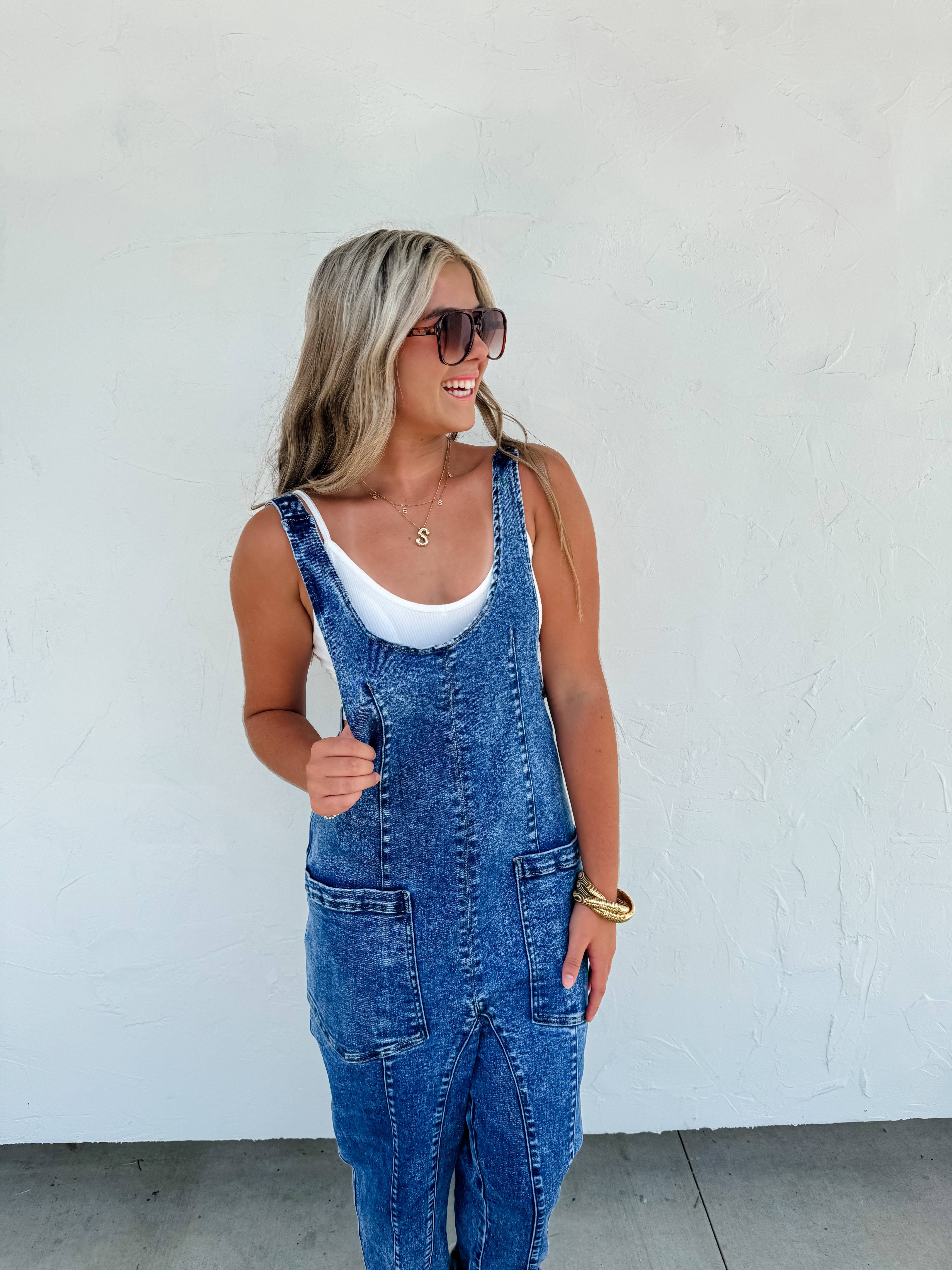 BLAKELEY - Wholesale Overalls - Women's - BRITTE ROMPER OVERALLS2