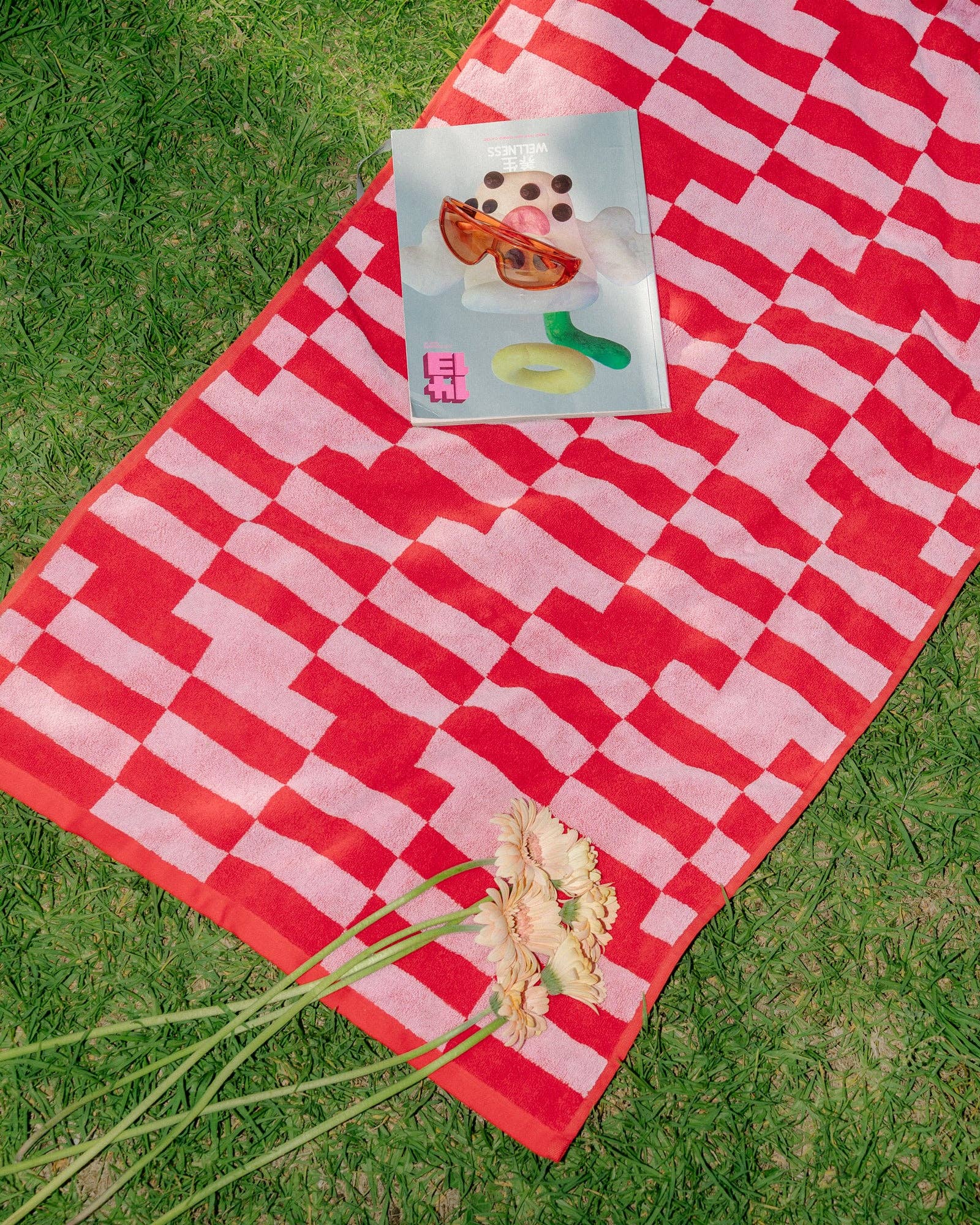 Tarta Gelatina – Großhandel Badetuch – Mohnfeld Handtuch0