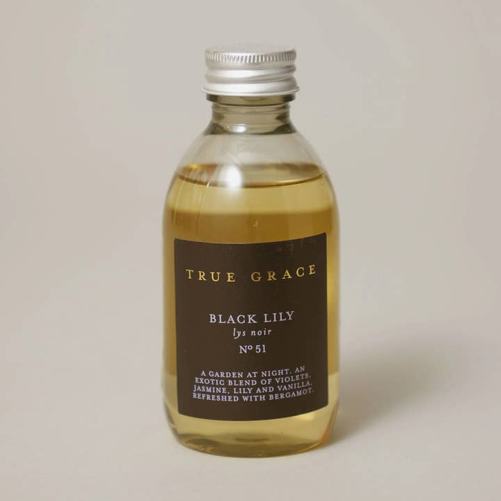 Black Lily Reed Diffuser Refill - Woody Scent, 200ml for wholesale by True Grace