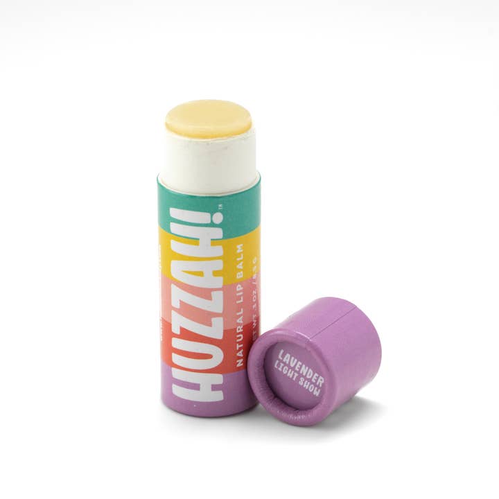 Huzzah! Beauty - Wholesale Lip Balm - Lavender Lightshow3