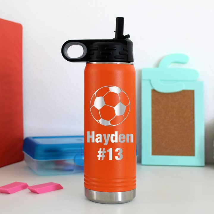20 oz. Kid's Metal Water Bottle | Soccer Ball and other Purchase Wholesale soccer water bottles. Free Returns & Net 60 Terms on Faire trending on Faire.