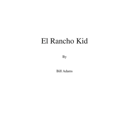 Books by splitShops - Wholesale Biography & Memoir - El Rancho Kid - Paperback0