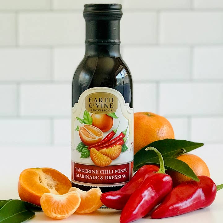 Earth & Vine Provisions, Inc. - Wholesale Sauce - Tangerine Chili Ponzu Marinade and Dipping Sauce